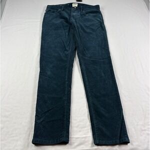 Todd Snyder Corduroy Pants Mens 32x32 Blue Chino Slim Tapered Casual